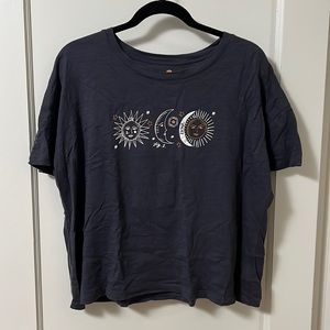 C&C California sun moon tee